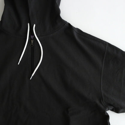 9.5oz Cotton Jersey Field Hooded Parka #Charcoal [N24FH006]