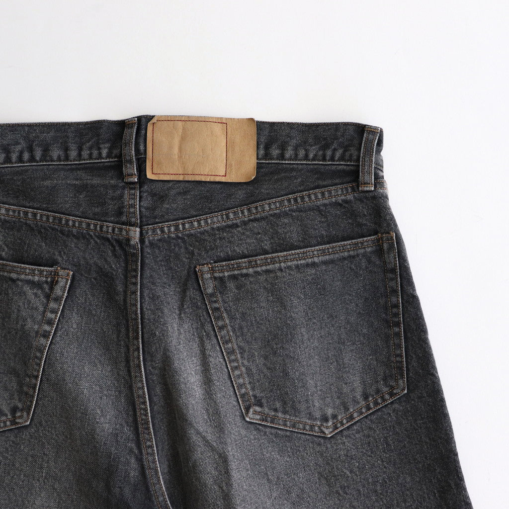 13.5oz Denim Pants Classic #USED-SulfurBlack [bROOTS24F9USD]