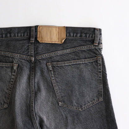 13.5oz Denim Pants Narrow #USED-SulfurBlack [bROOTS24F10USD]