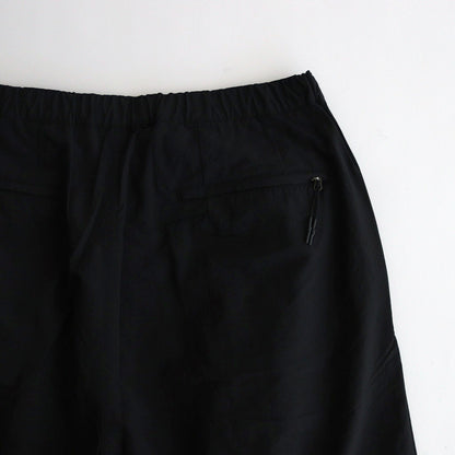 Nylon Tussah Field Pants #Black [N24FC004]