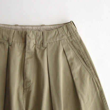 Chino Skirt #Khaki [SUES400
]