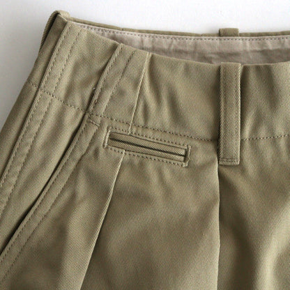 Chino Skirt #Khaki [SUES400
]