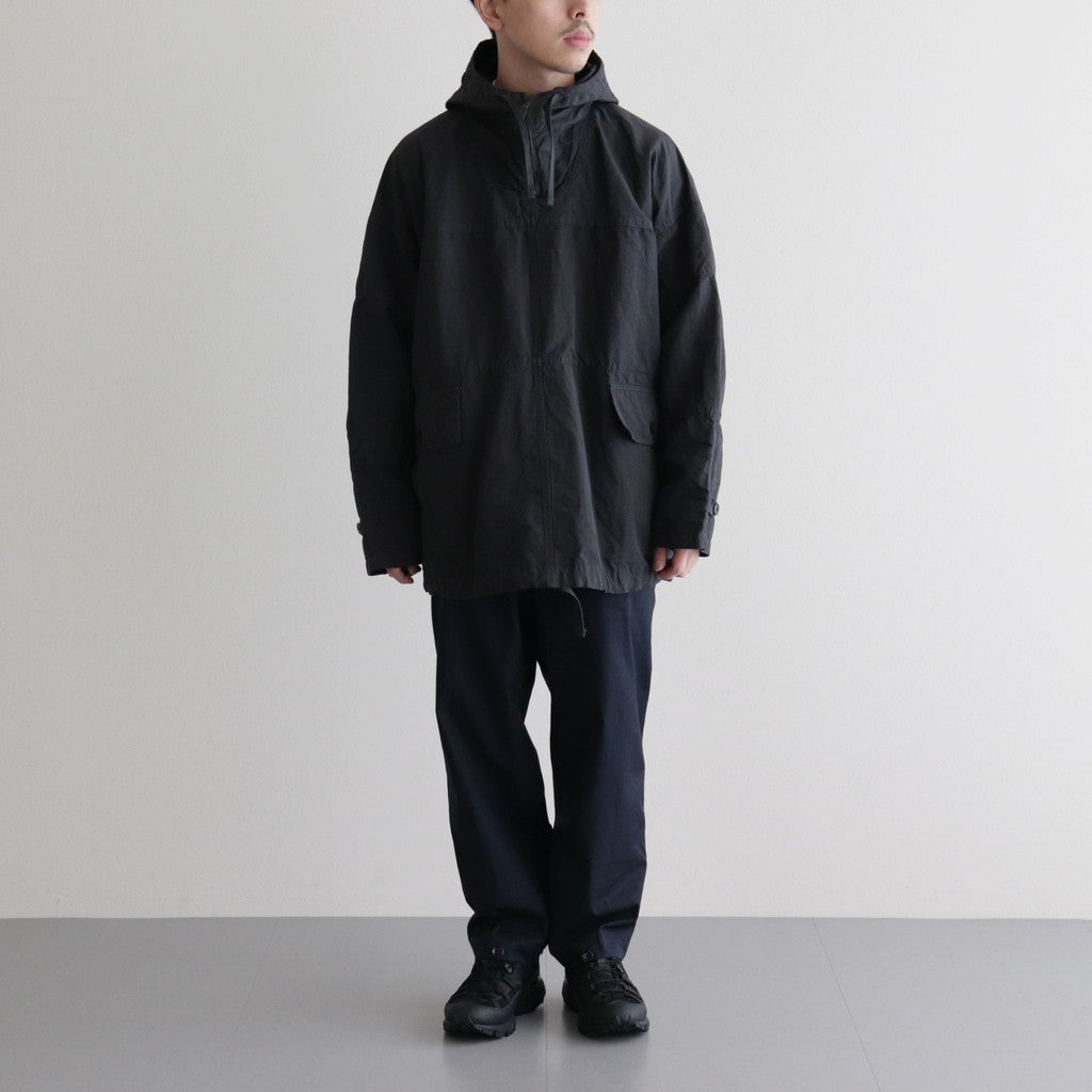 Weather Cloth Hooded Smock #Charcoal [6021-2501]