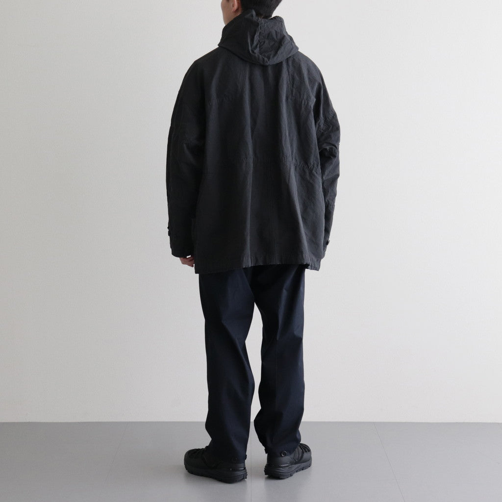 Weather Cloth Hooded Smock #Charcoal [6021-2501]