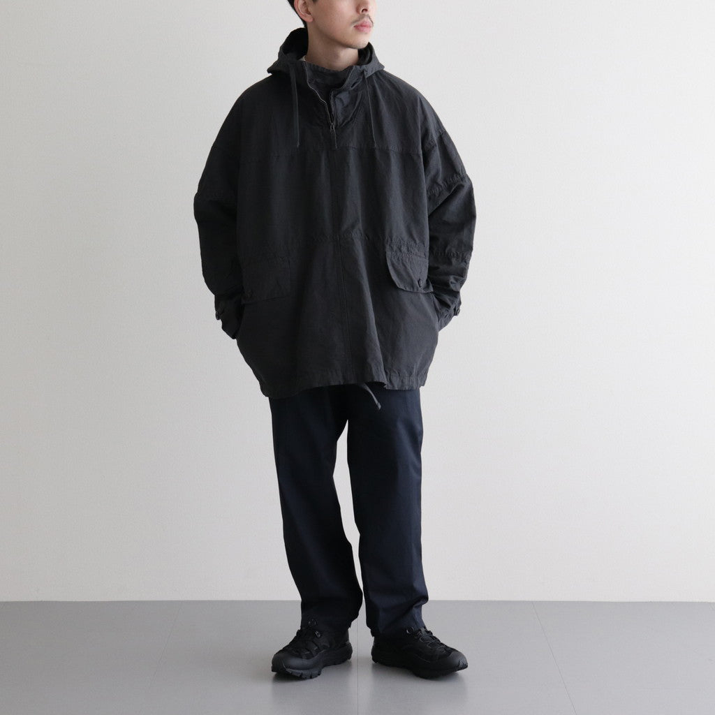 Weather Cloth Hooded Smock #Charcoal [6021-2501]