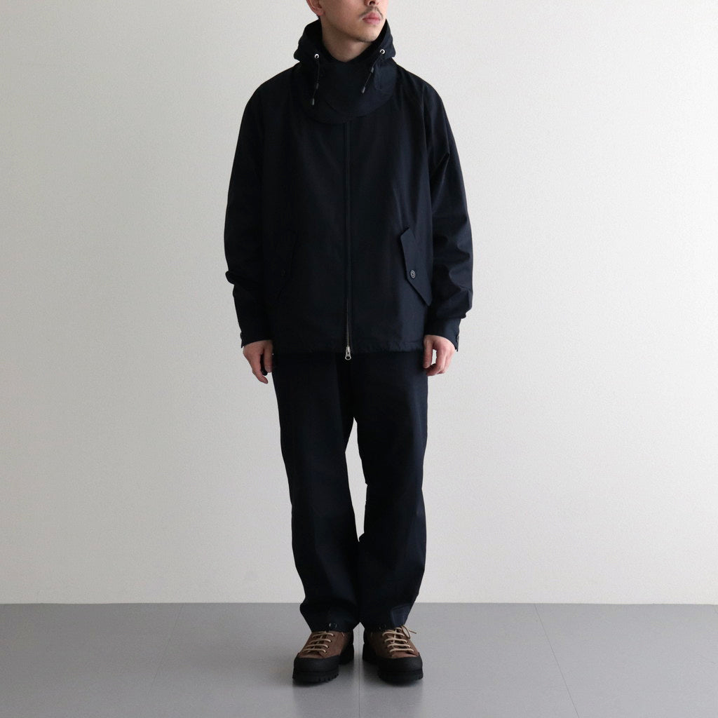 GABARDINE BRITISH SHORT BLOUSON #NAVY [6031-2501]
