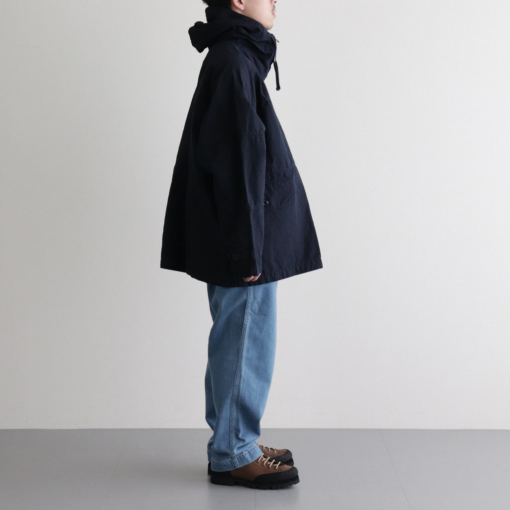 Weather Cloth Hooded Smock #Navy [6021-2501] – Diffusion