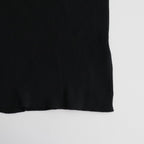 THE SEAISLAND COTTON RIBNATURE S/S #BLACK [BN-24SL-029]