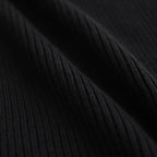 THE SEAISLAND COTTON RIBNATURE S/S #BLACK [BN-24SL-029]