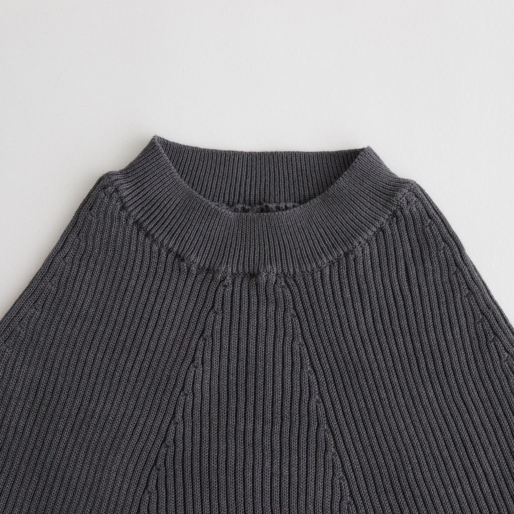 THE SEAISLAND COTTON RIBNATURE S/S #GRAY [BN-24SL-029]