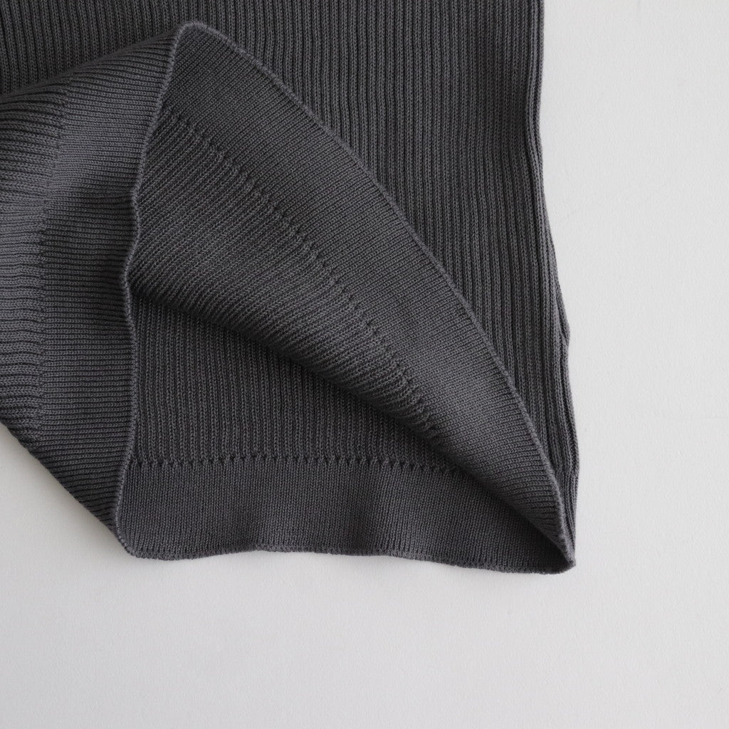 THE SEAISLAND COTTON RIBNATURE S/S #GRAY [BN-24SL-029]