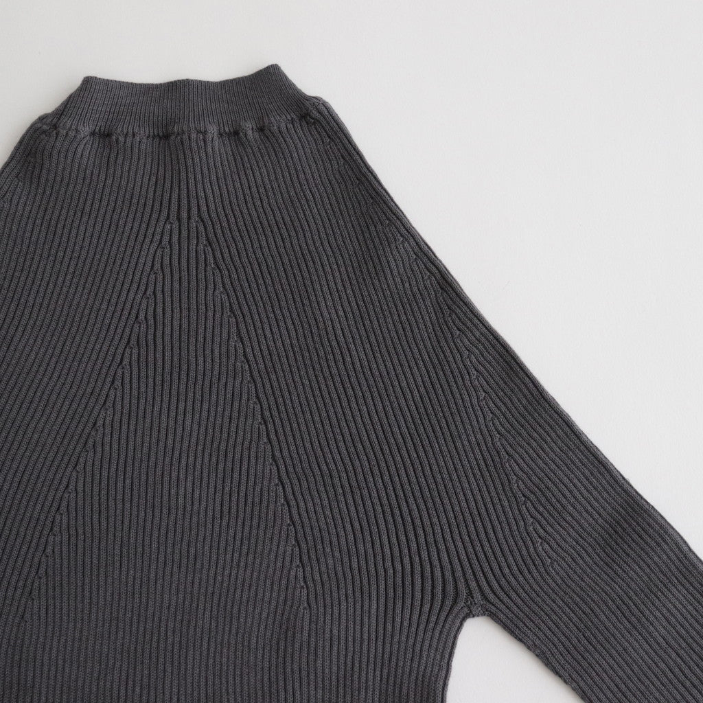 THE SEAISLAND COTTON RIBNATURE S/S #GRAY [BN-24SL-029]