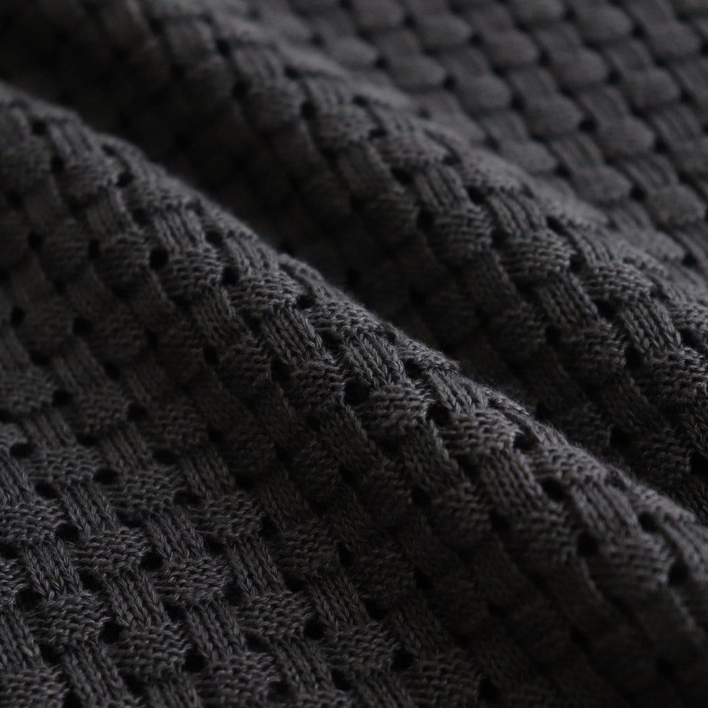 HEMP V NECK CARDIGAN #NAVY [BN-24SM-035]