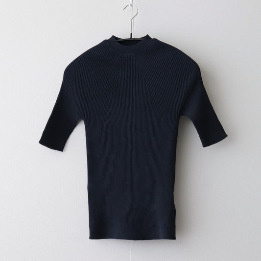 海岛棉质丝带短袖#海军蓝 [BN-24SL-029]