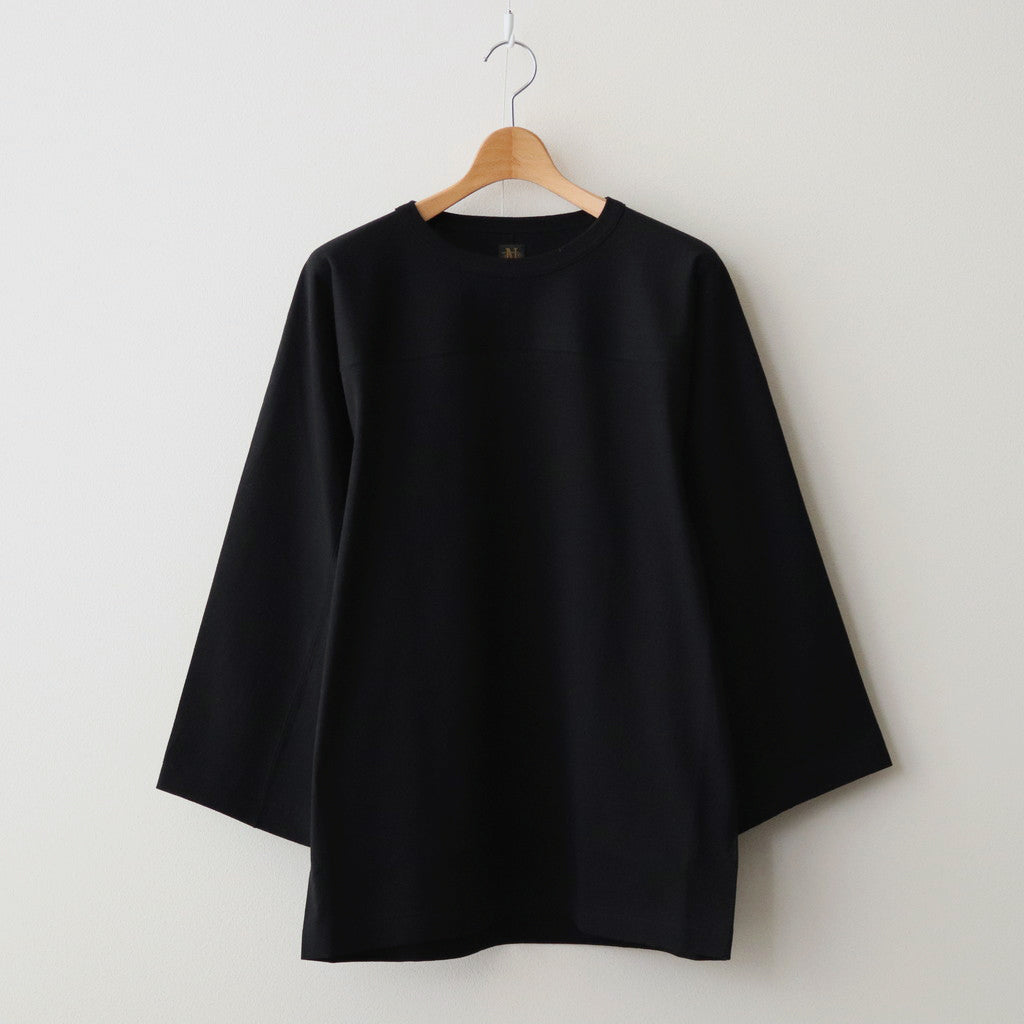 MERIYASU FOOTBALL T-SHIRT #BLACK [BN-24SM-061]