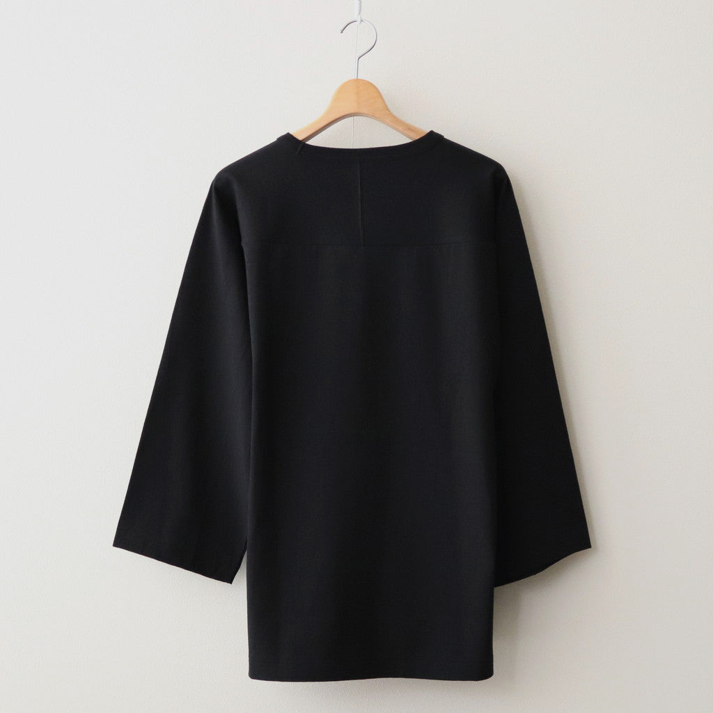 MERIYASU FOOTBALL T-SHIRT #BLACK [BN-24SM-061]