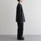 KNEE TUCK PANTS #DARK BROWN [M24A-08PT02C]