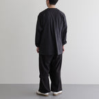 KNEE TUCK PANTS #DARK BROWN [M24A-08PT02C]