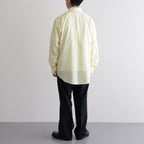 ORGANIC PERU PIMA COTTON LOAN COMFORT FIT SHIRT #YELLOW [A24A-18SH02C]