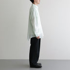 ORGANIC PERU PIMA COTTON LOAN COMFORT FIT SHIRT #GREEN [A24A-18SH02C]