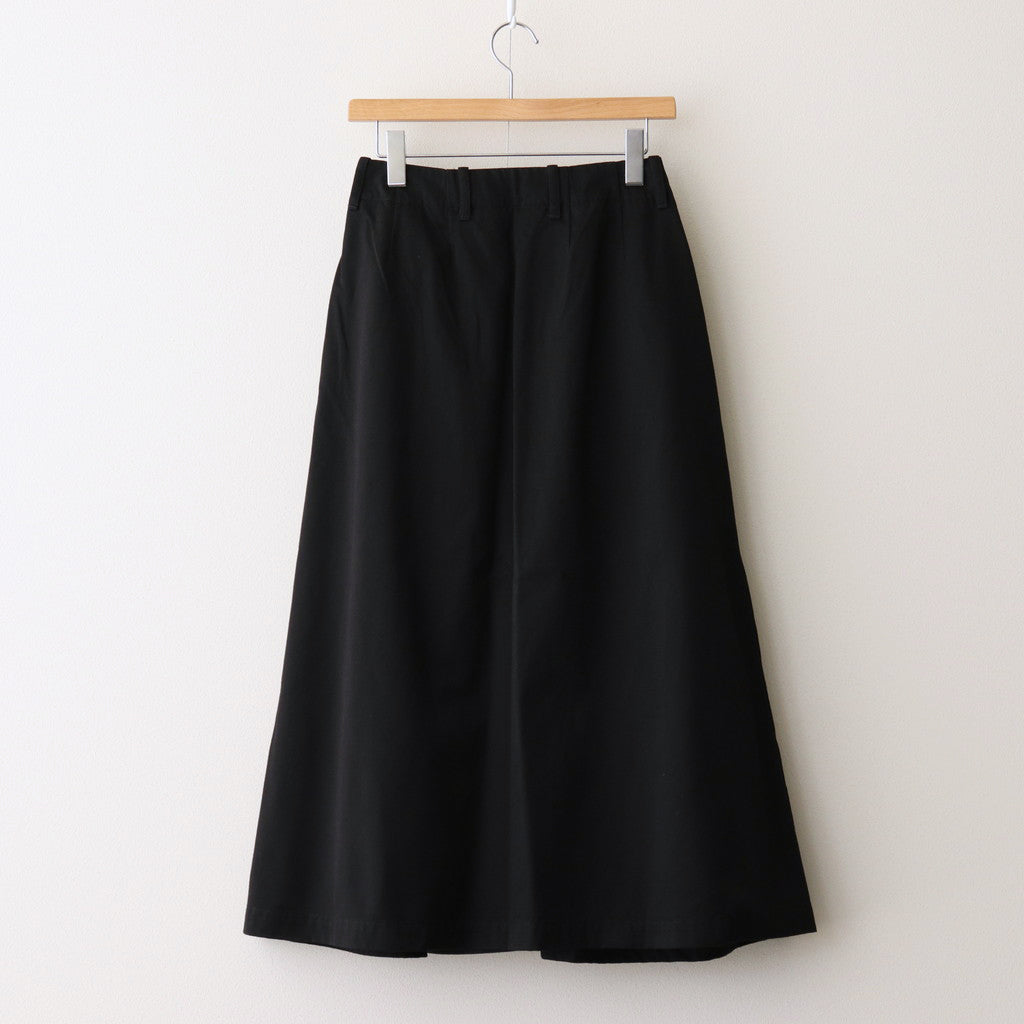 Chino Skirt #Black [SUES400
]