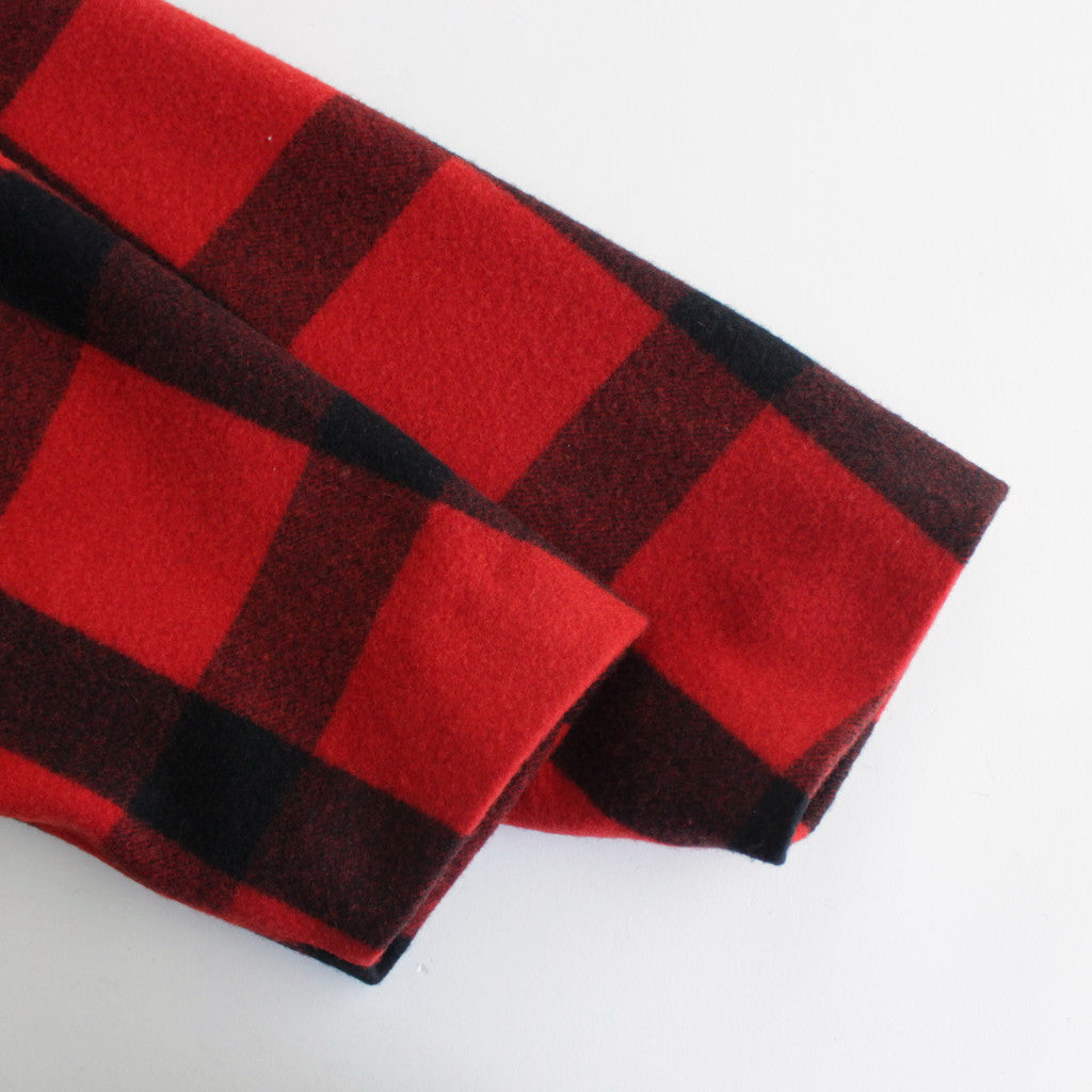 Buffalo Plaid Cruiser Jacket #Red×Black [BHS23F016BUFF