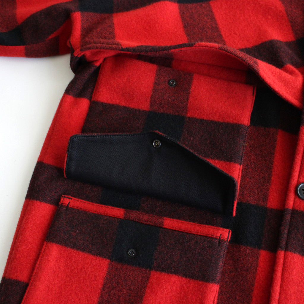 Buffalo Plaid Cruiser Jacket #Red×Black [BHS23F016BUFF] – Diffusion