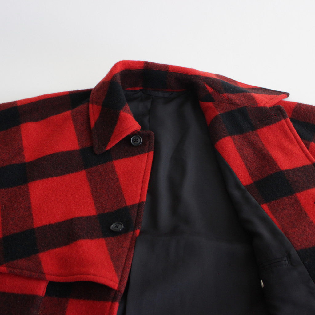 Buffalo Plaid Cruiser Jacket #Red×Black [BHS23F016BUFF] – Diffusion