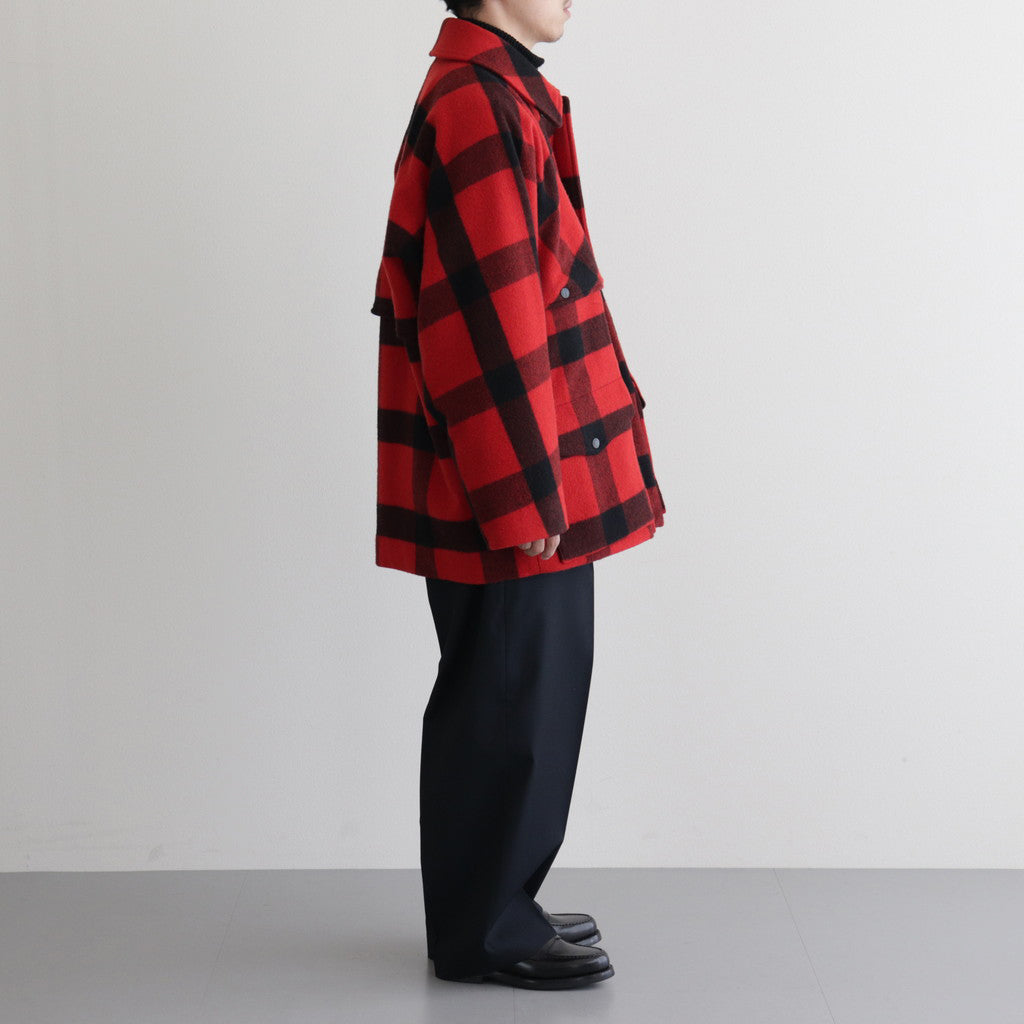 Buffalo Plaid Cruiser Jacket #Red×Black [BHS23F016BUFF]