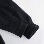 W/CA HUNTING SHIRT JACKET #NAVY STRIPE. [PMAQ-SJ07]