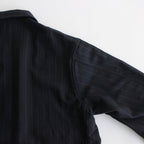 W/CA HUNTING SHIRT JACKET #NAVY STRIPE. [PMAQ-SJ07]