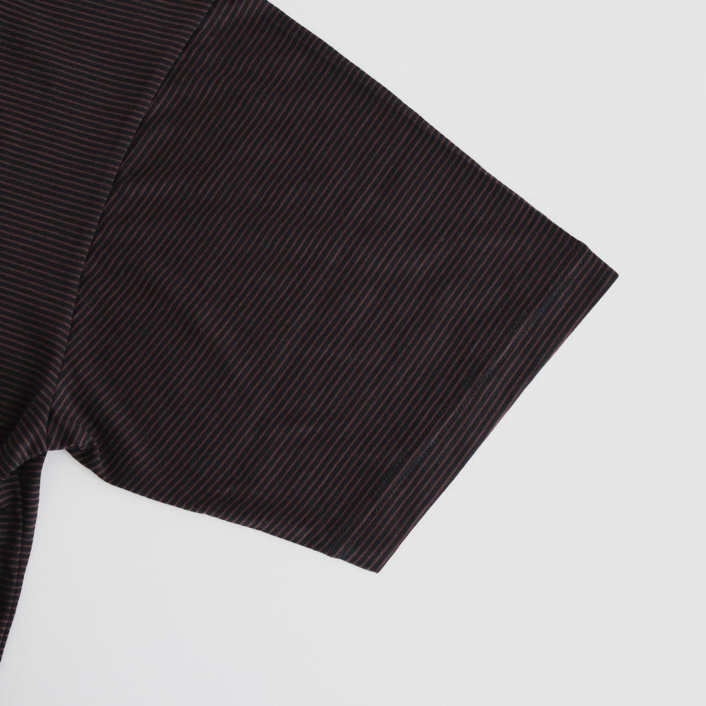 1B POLO #BLACK×BROWN [M24A-16CS03B]