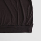 1B POLO #BLACK×BROWN [M24A-16CS03B]