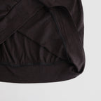 1B POLO #BLACK×BROWN [M24A-16CS03B]