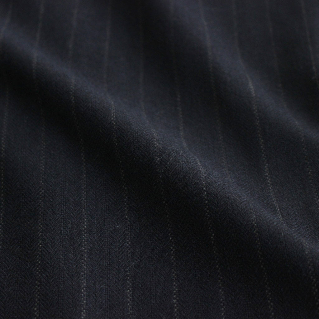 W/CA HUNTING SHIRT JACKET #NAVY STRIPE. [PMAQ-SJ07]