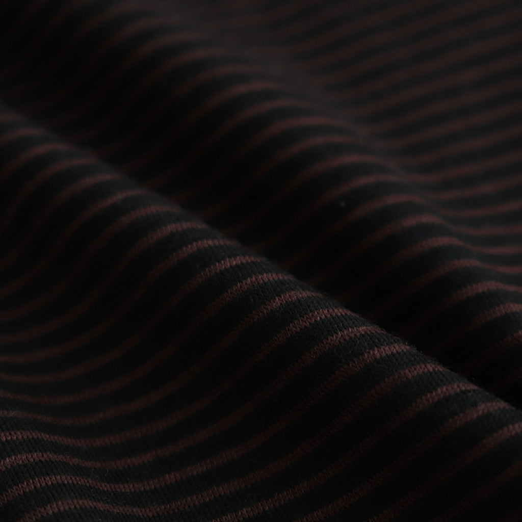 1B POLO #BLACK×BROWN [M24A-16CS03B]