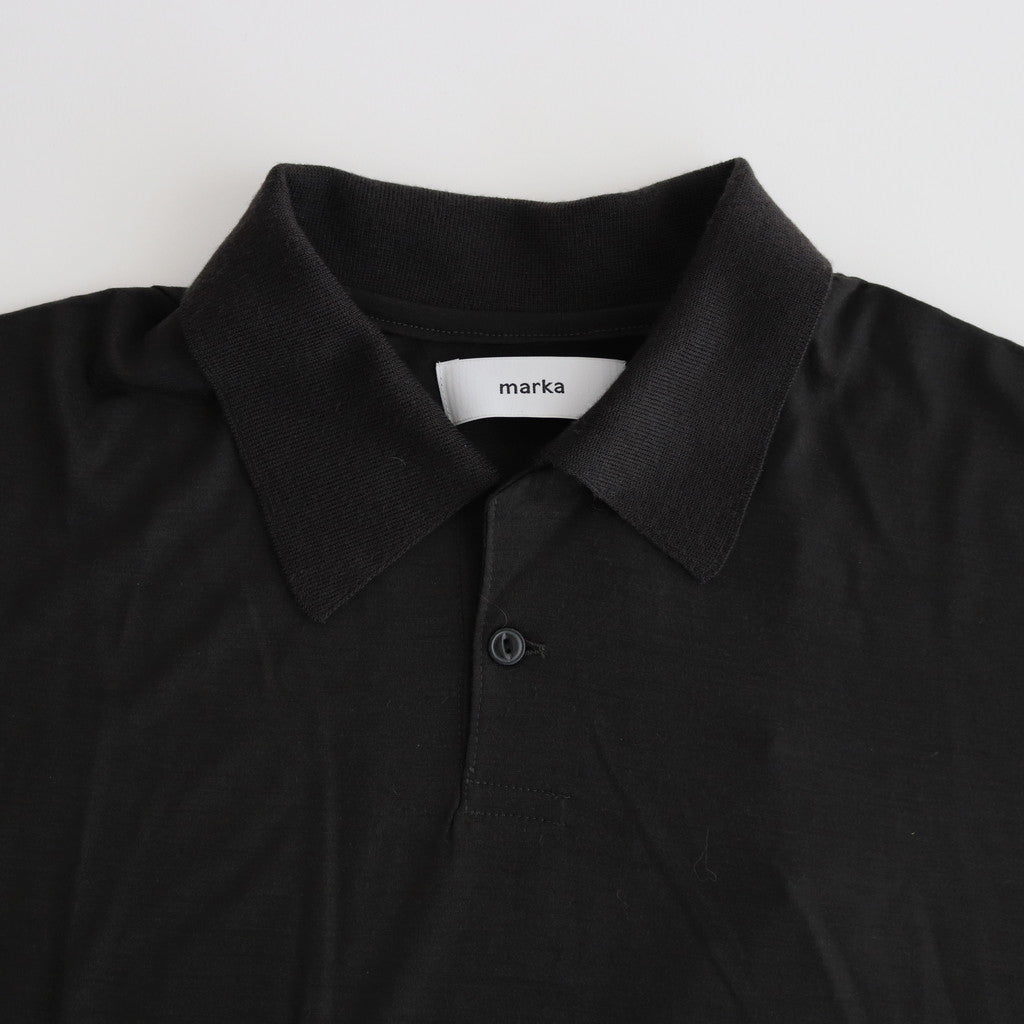 1B POLO #CHARCOAL [M24A-16CS03B]