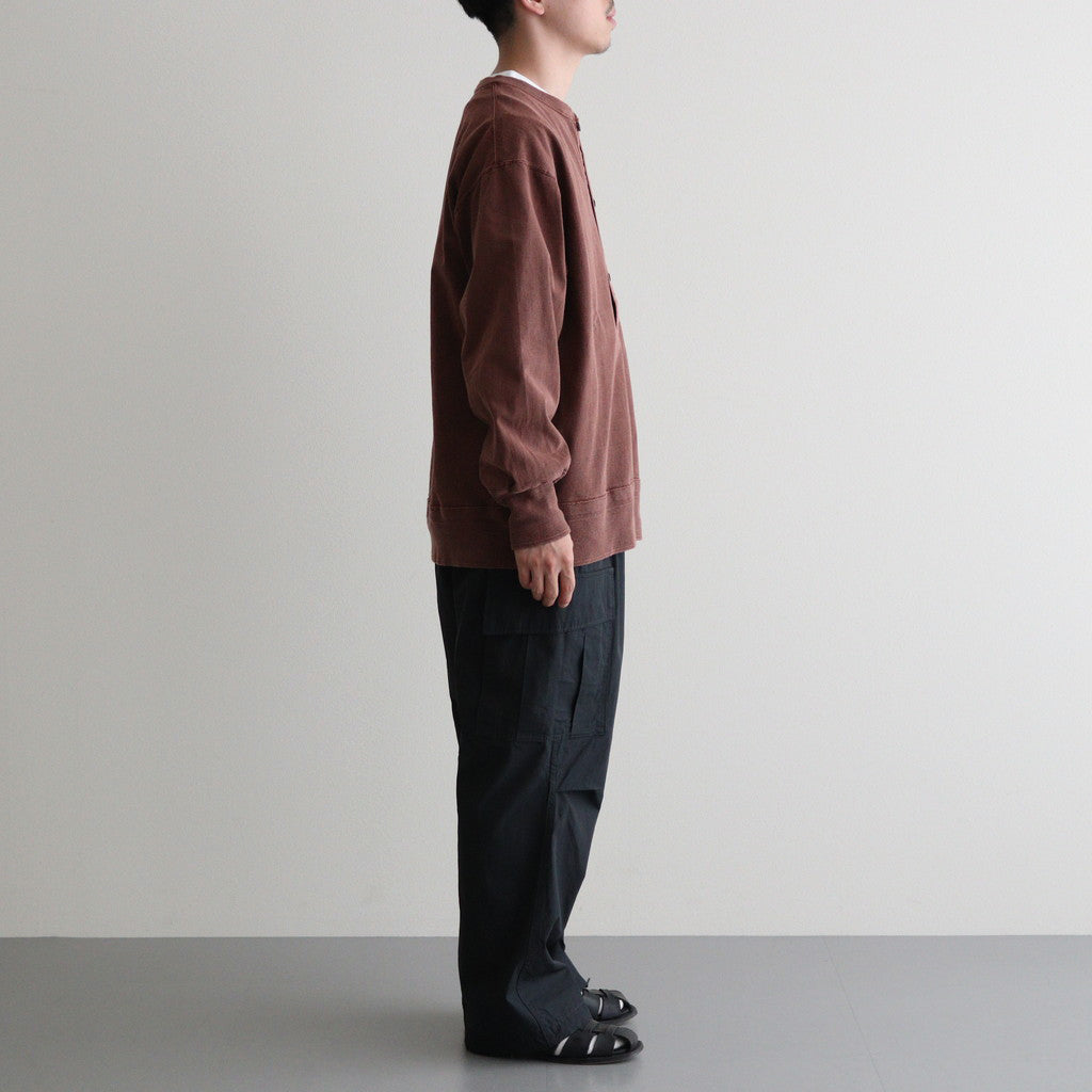 OPEN FRONT TUBE CARDY #BARK [241OJ-CT09]