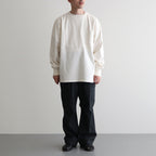 LONG SLEEVE TUBE TEE #BONE [241OJ-CT10]