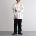 LONG SLEEVE TUBE TEE #BONE [241OJ-CT10]