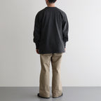 LONG SLEEVE TUBE TEE #BLACK [241OJ-CT10]
