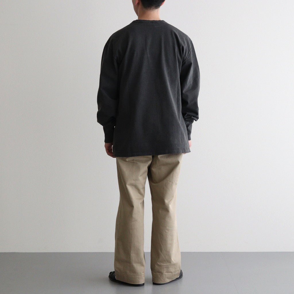 LONG SLEEVE TUBE TEE #BLACK [241OJ-CT10]