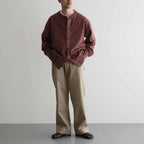 OPEN FRONT TUBE CARDY #BARK [241OJ-CT09]