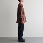 LONG SLEEVE TUBE TEE #BARK [241OJ-CT10]