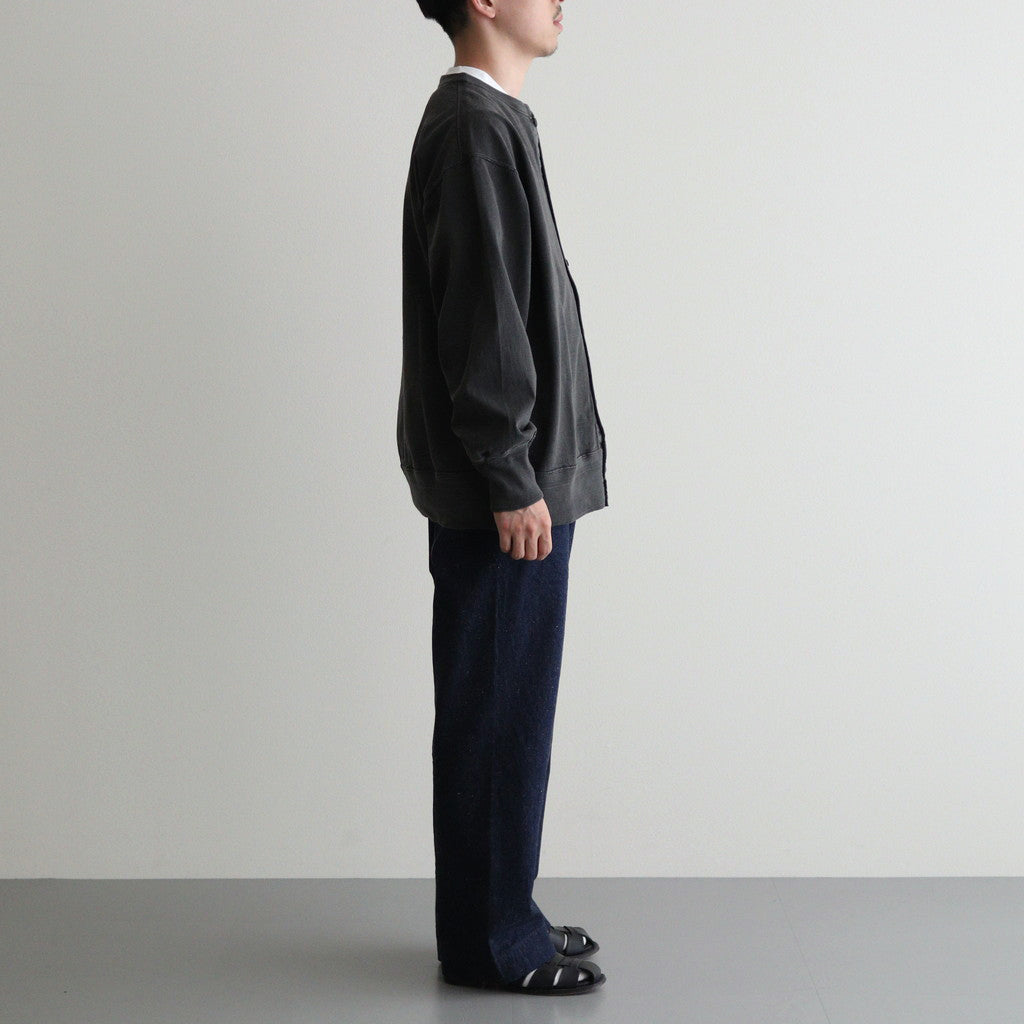 OPEN FRONT TUBE CARDY #BLACK [241OJ-CT09]