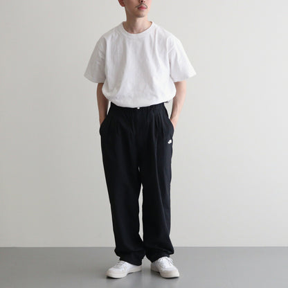 Nylon Tussah Field Pants #Black [N24FC004]