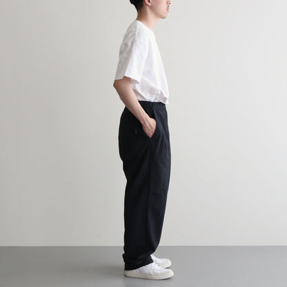 Nylon Tussah Field Pants #Black [N24FC004]