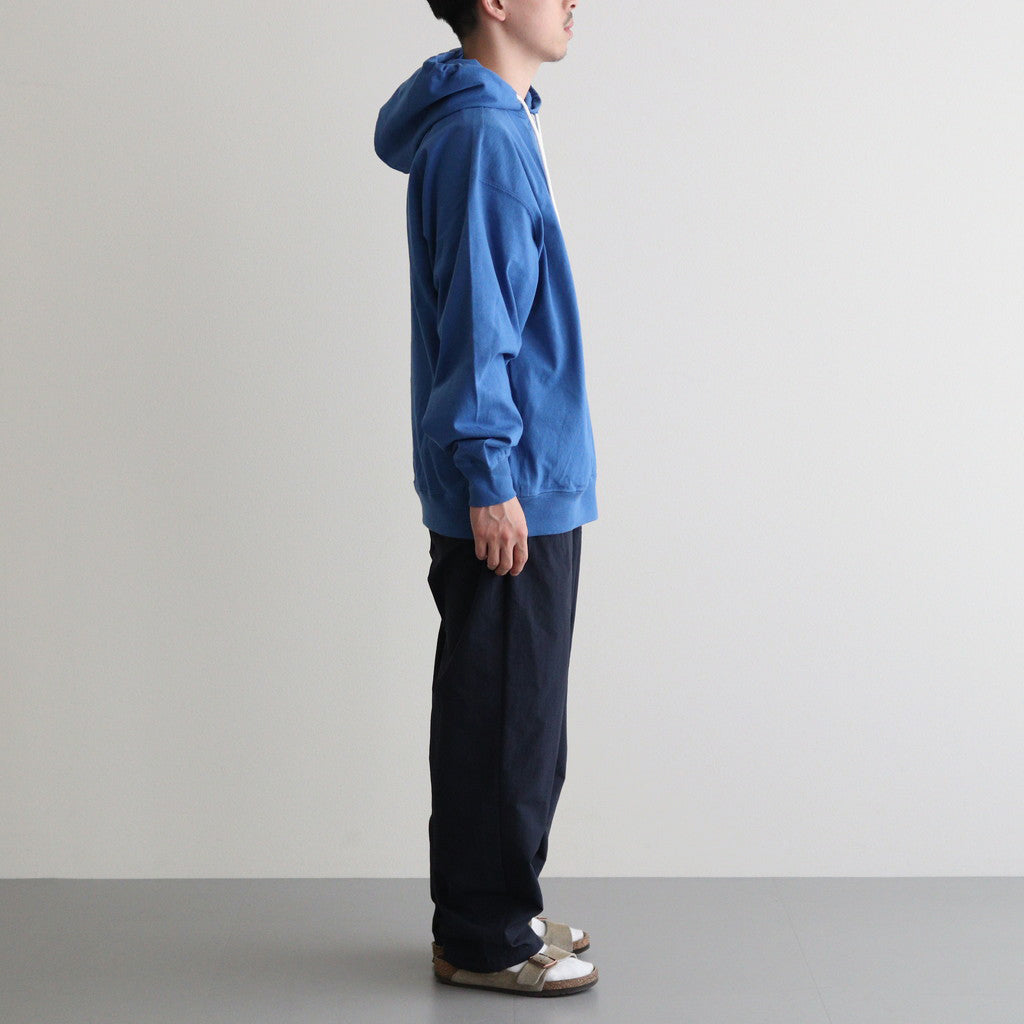 9.5oz Cotton Jersey Field Hooded Parka #Royal Blue [N24FH006]