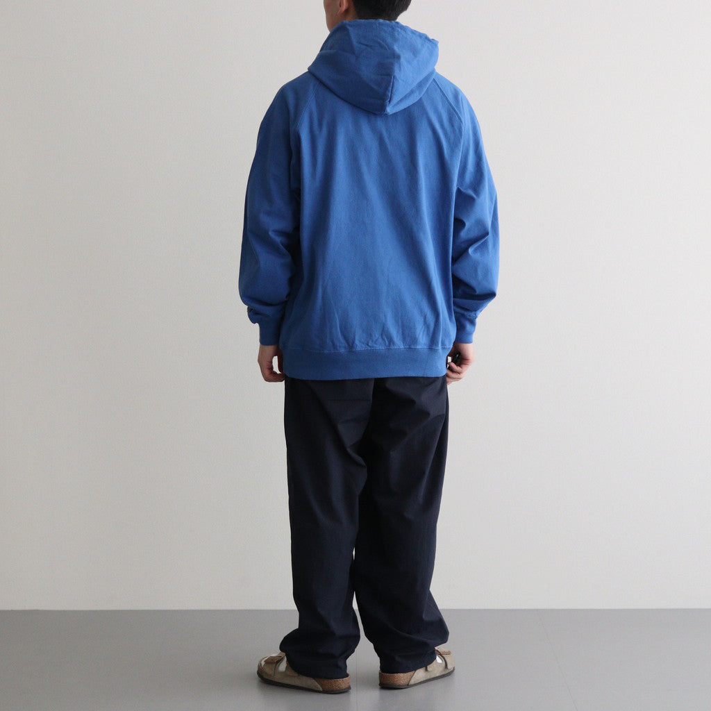 9.5oz Cotton Jersey Field Hooded Parka #Royal Blue [N24FH006]