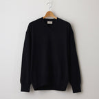 Co/Si V-neck Knit #Black×Navy [2024-N15]